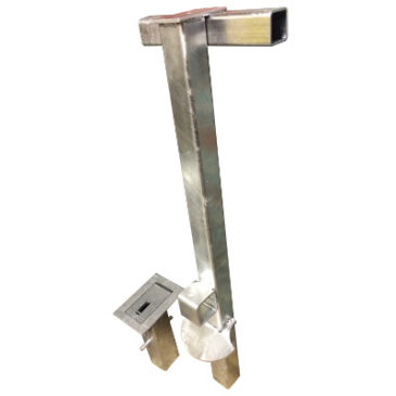 Crookstoppers garage door defender for traditional swing open type wooden doors.