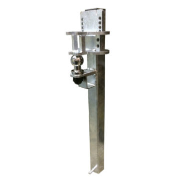 Crookstoppers fixed caravan or trailer security post.