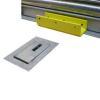 Crookstoppers roller shutter door post base and U section.