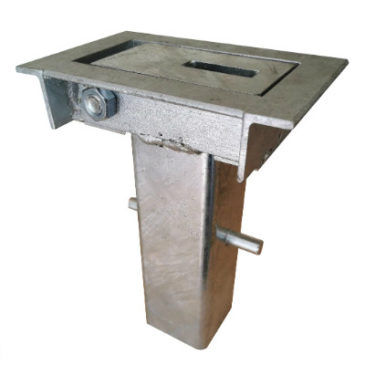 Crookstoppers spare base for removable posts.