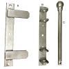 Crookstoppers Ingham gate locks showing the 3 individual parts.