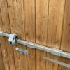 Shed door lock fitted.